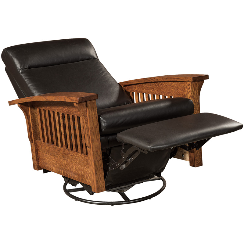 Hoosier Swivel Gliding Recliner