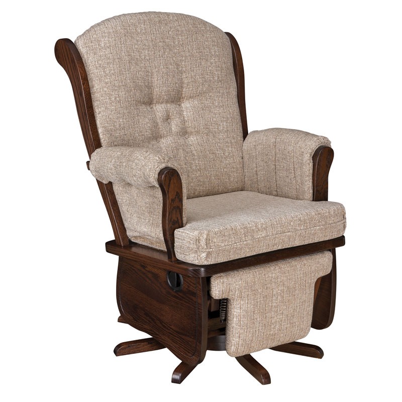 Swan Back Swivel Glider