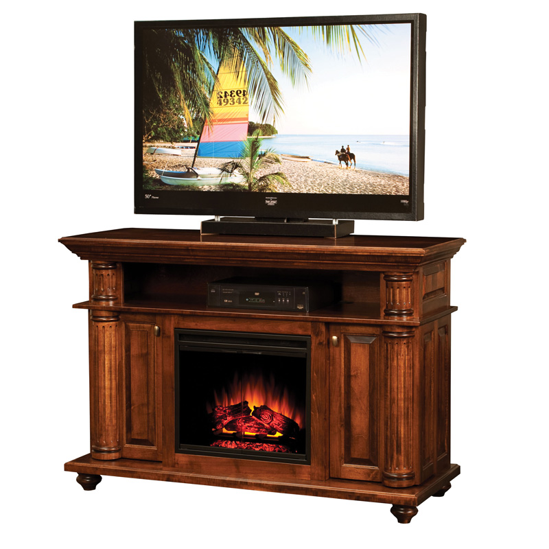 Bryant Fireplace Entertainment Console