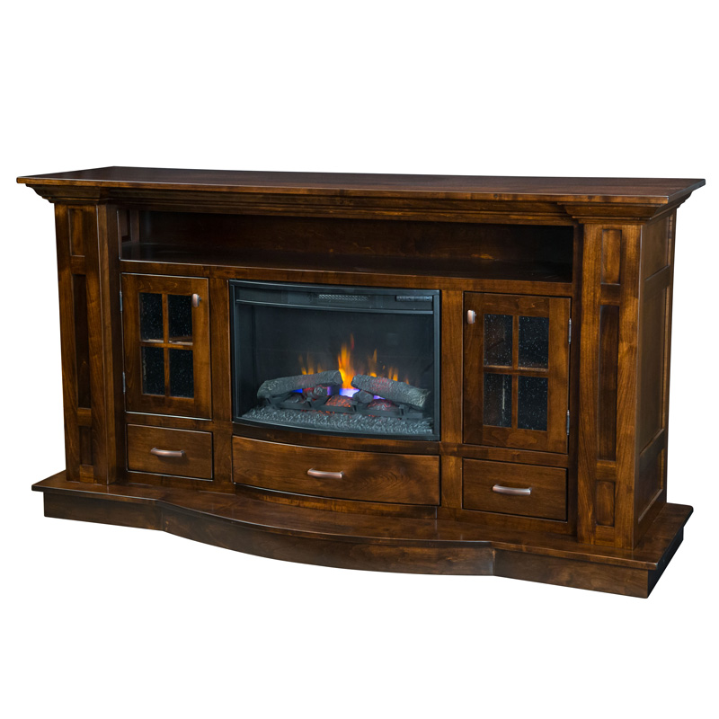 Delgado Fireplace Entertainment Console