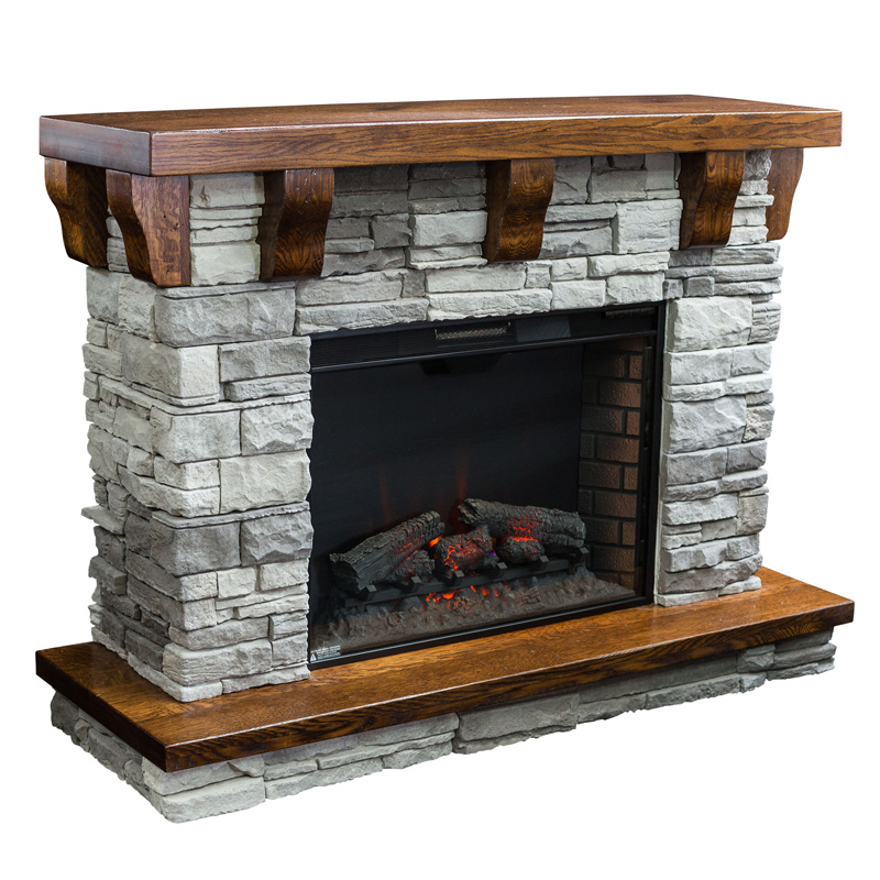 Rock Ledge Fireplace