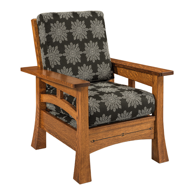 Burrough Chair Amish Chairs & Recliners, Amish Furniture