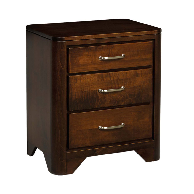 London 3-Drawer Night Stand