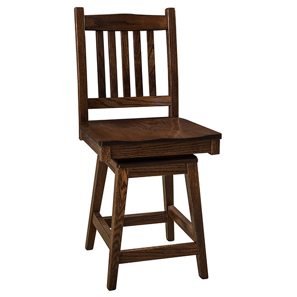 Mission Swivel Barstool