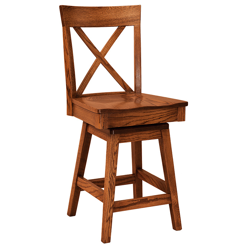 Fairbanks Swivel Barstool