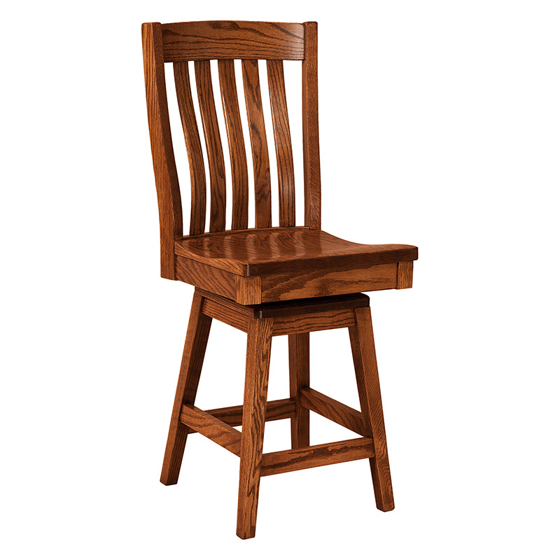 Heller Swivel Barstool