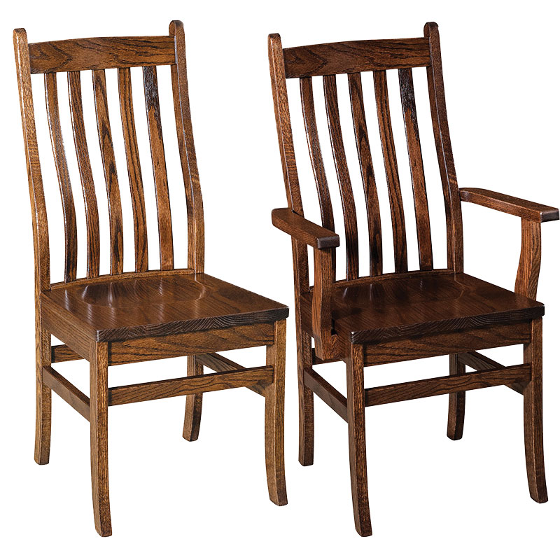 Amish chairs dining online