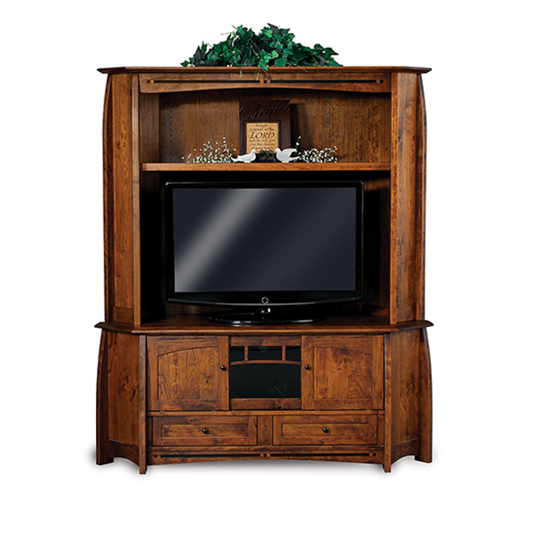 Boulder Creek Corner 2pc TV Cabinet