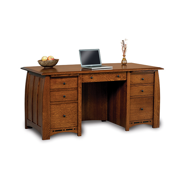 Boulder Creek Desk 65\"W - Quick Ship