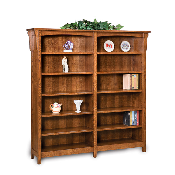 Bridger Mission Double Bookcase