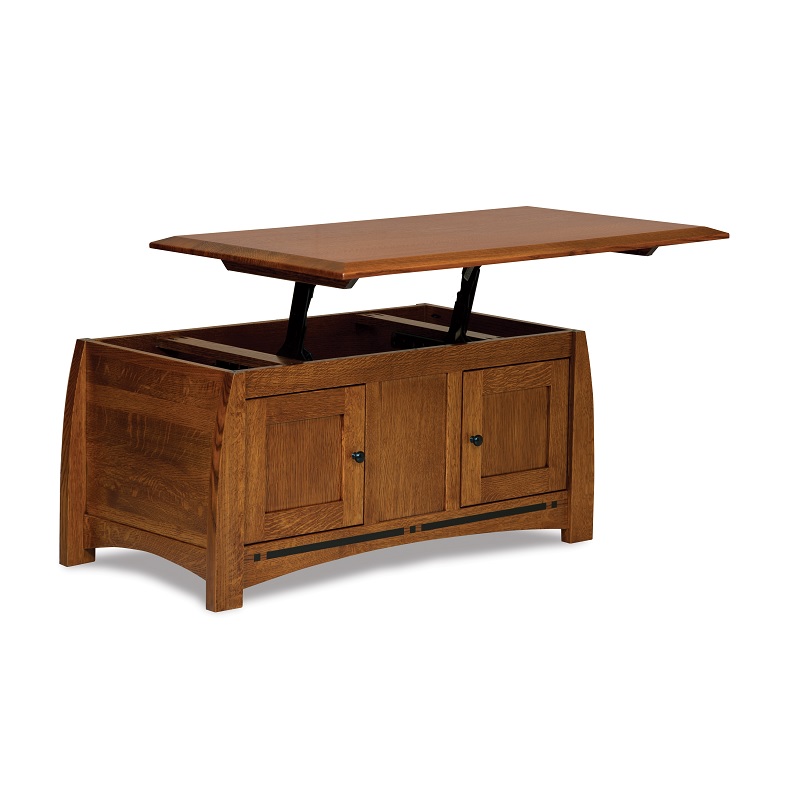 Boulder Creek Enclosed Lift-Top Coffee Table