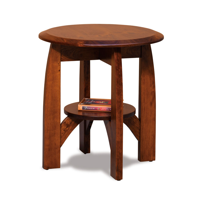 Boulder Creek Round End Table