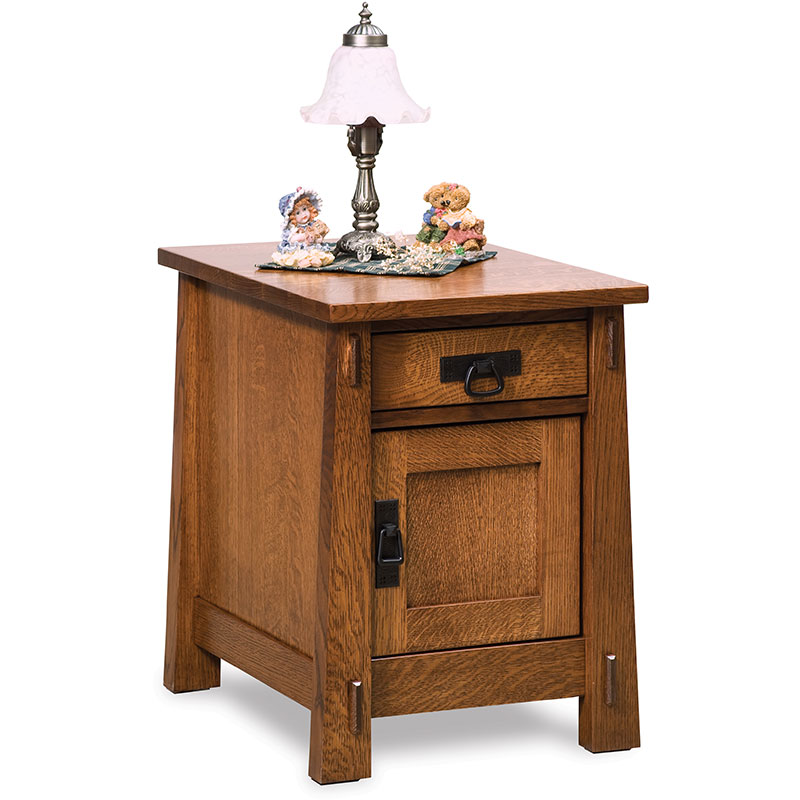 Modesto Enclosed End Table