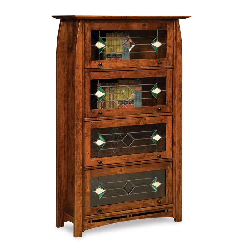 Boulder Creek 4 Door Barrister Bookcase