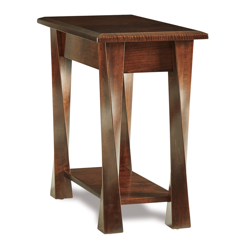Leonard Open Chair Side End Table