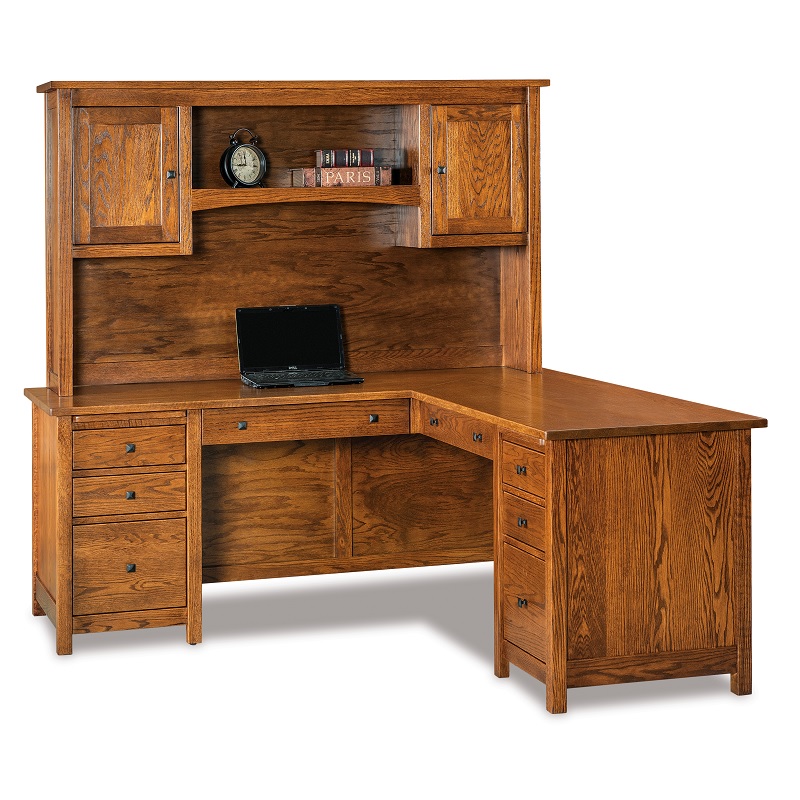 Centennial 8 Drawer L Desk