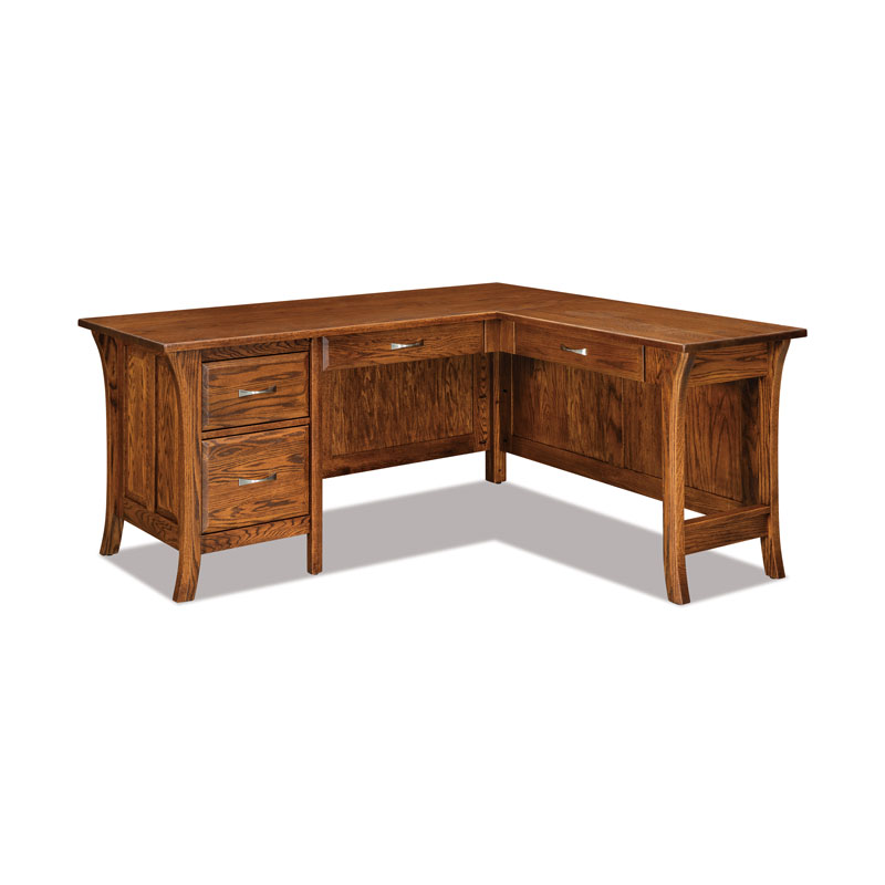 Ensenada 4 Drawer L Desk