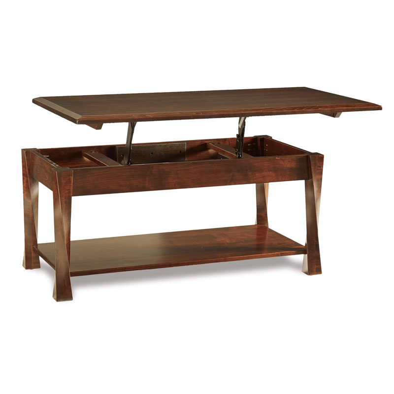 Leonard Open Lift Top Coffee Table