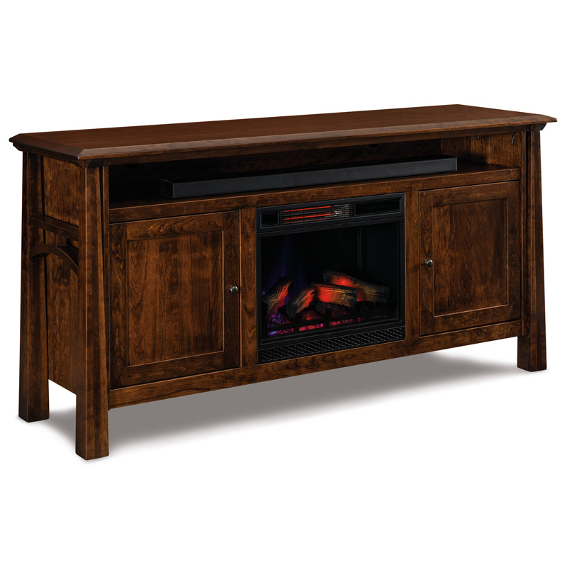 Artesa TV Stand w/ Fireplace