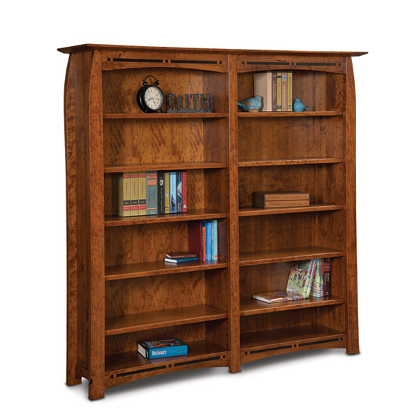 Boulder Creek Double Bookcase