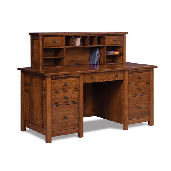 Kascade Desk w/ Topper 65"W