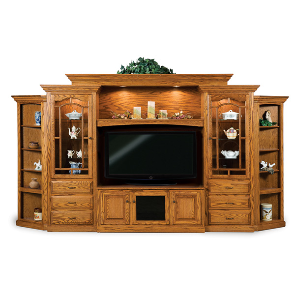 Hoosier Heritage 8pc Wall Unit w/ Corner Sides