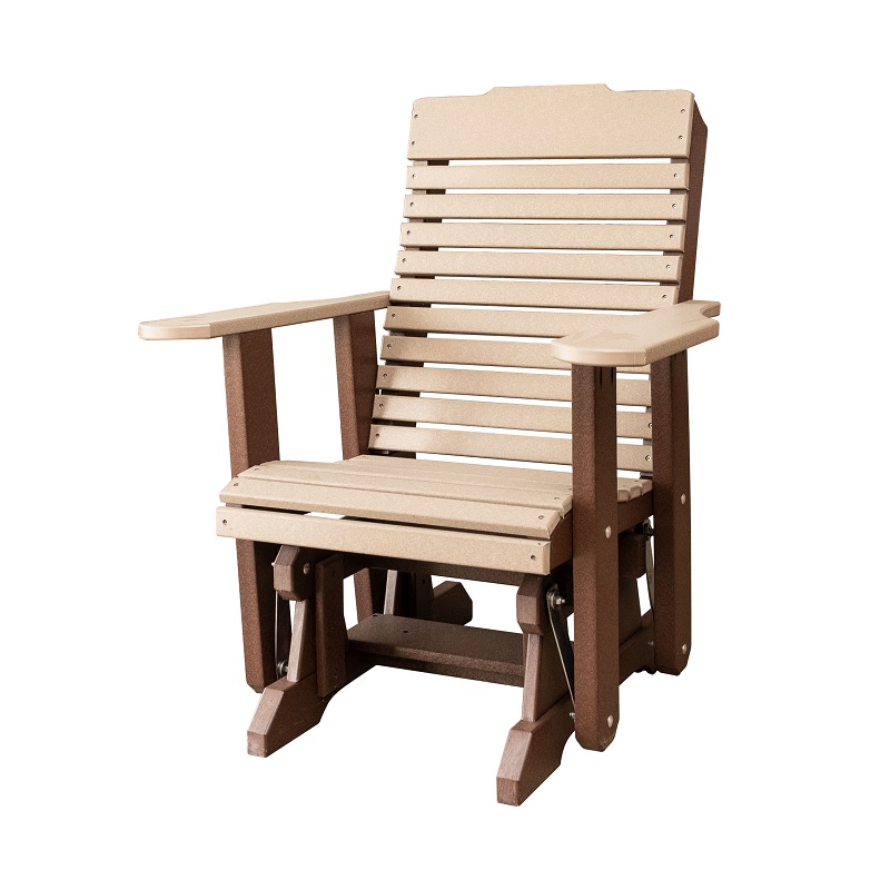 Resin store glider chairs