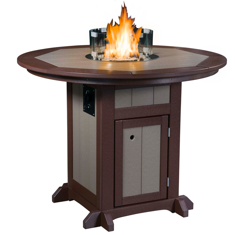 Fire Pit Table - 37"H Counter Height