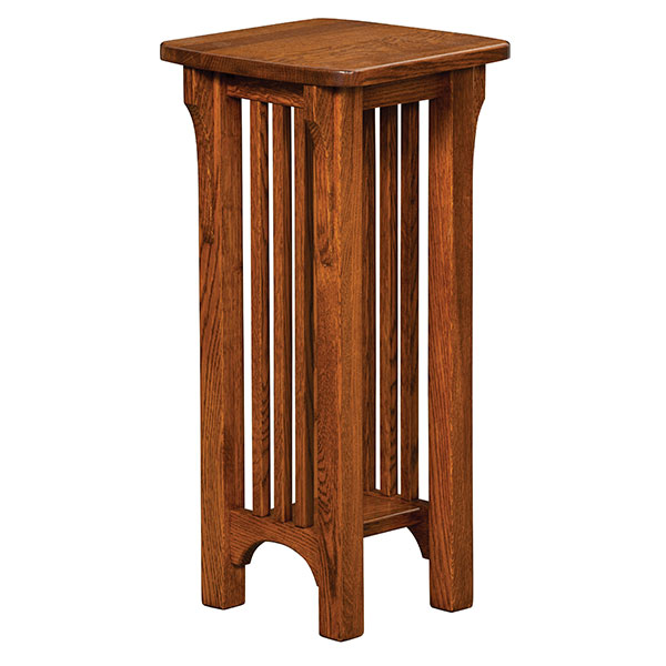 Mission oak on sale plant stand