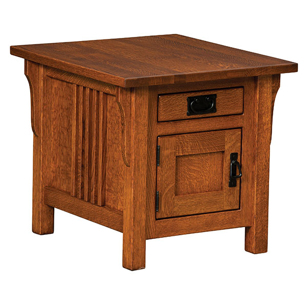 Camden Mission Cabinet End Table