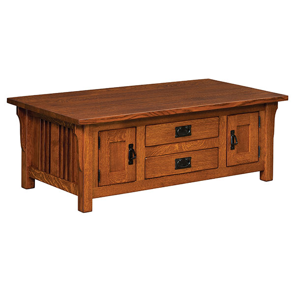 Elliot Mission Cabinet Coffee Table