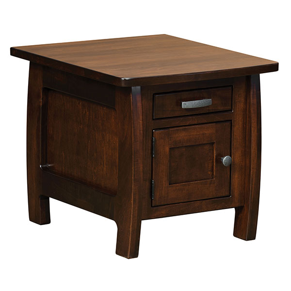 Grand Teton Cabinet End Table