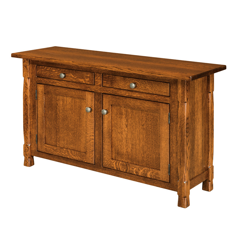 Rollings Cabinet Sofa Table