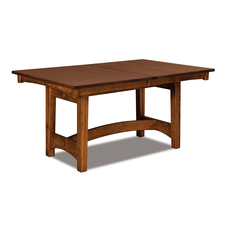 Arts & Crafts Trestle Dining Table