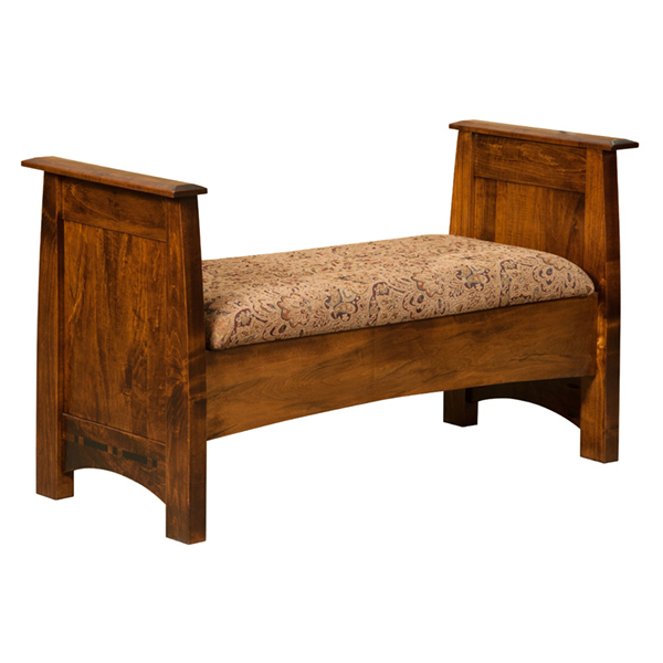 Boulder Creek Storage Bench