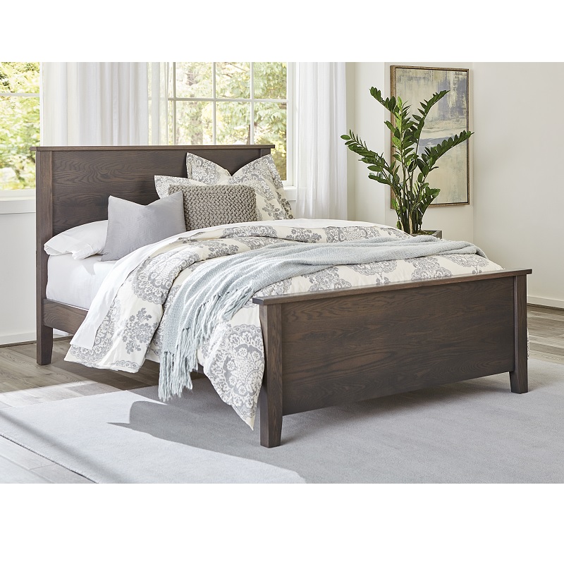 Shaker Bed with Low Footboard