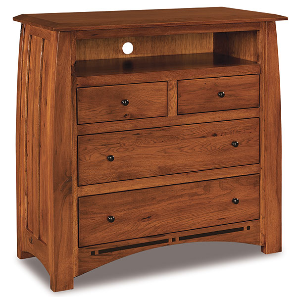 Boulder Creek 4 Drawer Media Chest