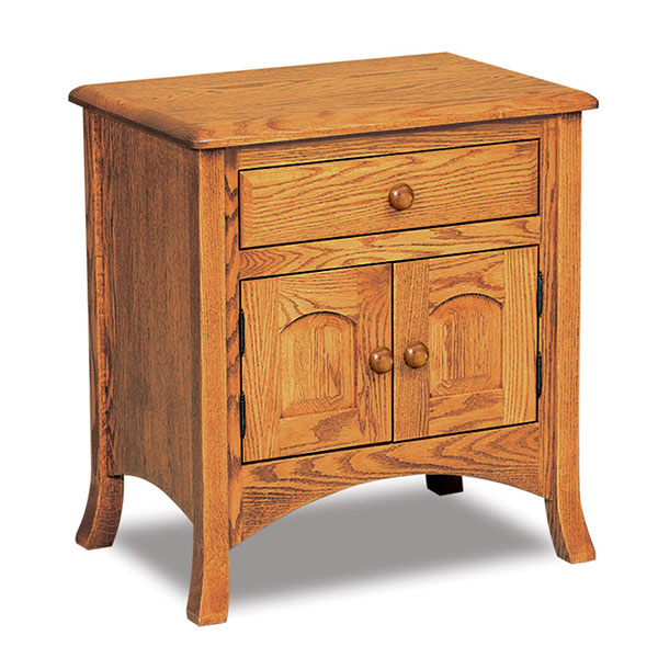 Carlisle 1 Drawer, 2 Door Nightstand