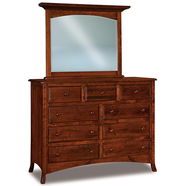 Carlisle 9 Drawer Mule Dresser 59"