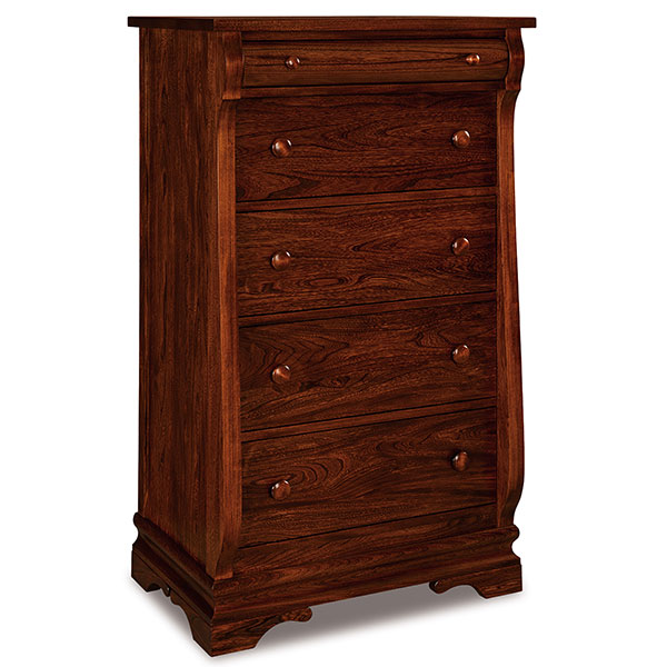 Chippewa Sleigh 5 Drawer Chest