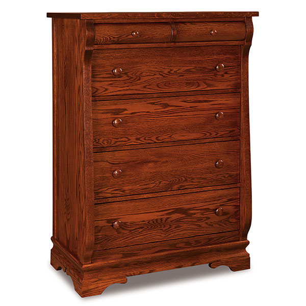 Chippewa Sleigh 6 Drawer Chest