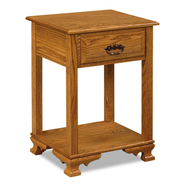 JR Heritage 1 Drawer Open Nightstand