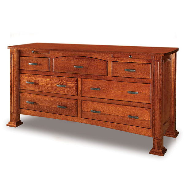 Lexington 7 Drawer, 2 Jewelry Drawer Dresser