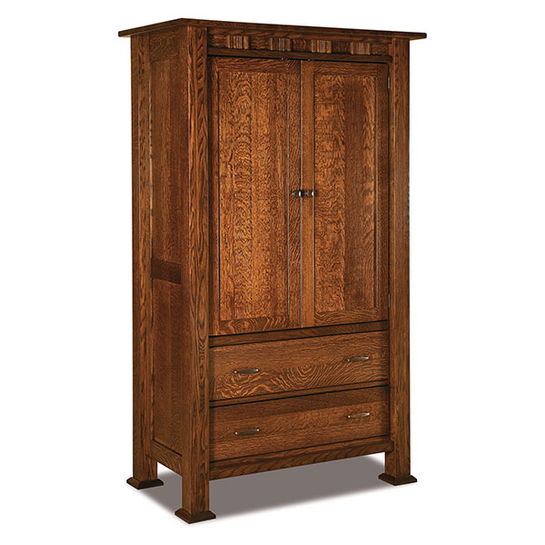 Sequoyah 2 Drawer Armoire