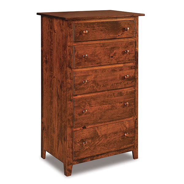 Shaker J&R 5 Drawer Chest