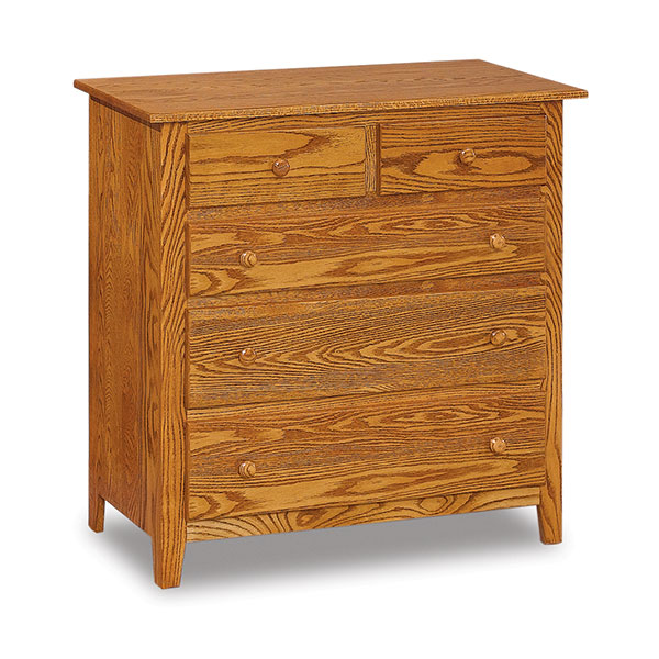 Shaker J&R 5 Drawer Childs Chest