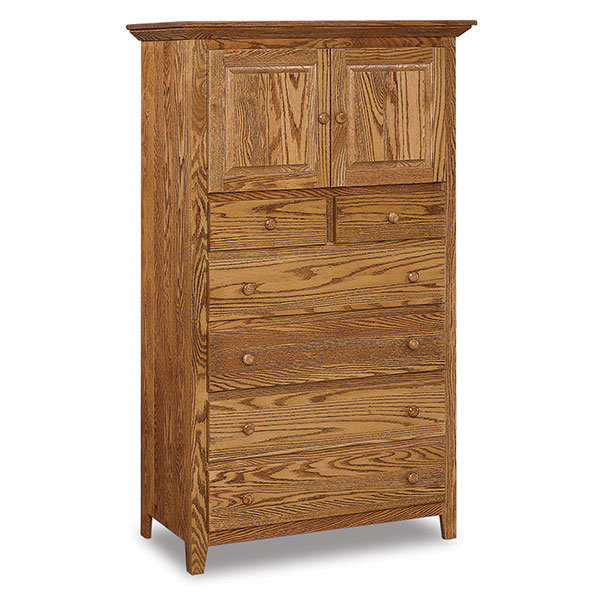 Shaker J&R Chest Armoire