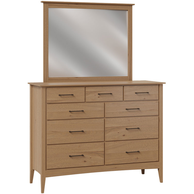 Atlantic 9 Drawer Dresser 59"W