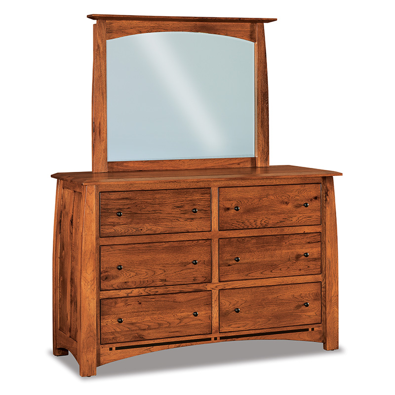 Boulder Creek 6 Drawer Dresser 60"W x 40"H