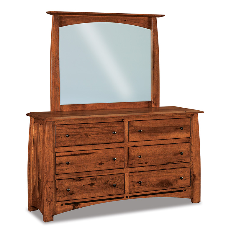 Boulder Creek 6 Drawer Dresser 60\"W x 34\"H